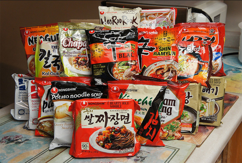 Korejski instant rezanci Korejska trgovina Ramen KJ market